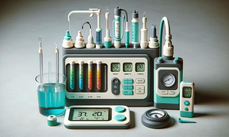 Equipamentos de monitoramento da qualidade da água
