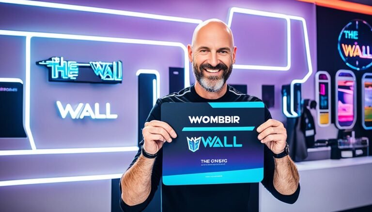 como se inscrever no the wall