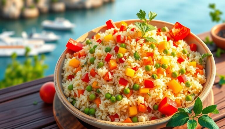 Receita Arroz à Grega